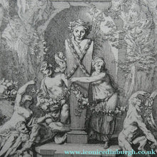 Load image into Gallery viewer, Original Antique FRENCH Etching by Claude Gillot (1673 - 1722). The Feast of the Bacchus
