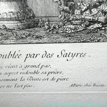 Load image into Gallery viewer, Original Antique FRENCH Etching by Claude Gillot (1673 - 1722). The Feast of the Diana
