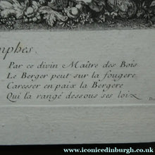 Load image into Gallery viewer, Original Antique FRENCH Etching by Claude Gillot (1673 - 1722). The Feast of the Pan

