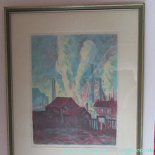 Load image into Gallery viewer, Colour Lithograph Factories by Maximilien Luce  in Pan Volume 4 
