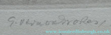 Load image into Gallery viewer, ORIGINAL Coloured Etching of Border Terriers by George Vernon Stokes (1874 - 1954). Pencil SIGNED
