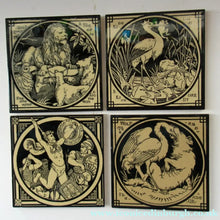 Load image into Gallery viewer, Antique Minton Tile by J. Moyr Smith Aesop's Fables
