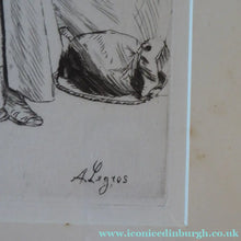 Load image into Gallery viewer, Alphonse Legros Etching Peasant Women from near Boulogne
