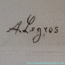 Load image into Gallery viewer, Alphonse Legros Etching Peasant Women from near Boulogne
