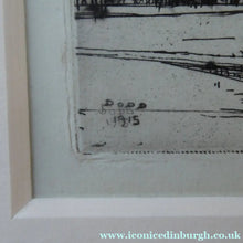 Load image into Gallery viewer, Francis Dodd Etching Ponte di Mezzo Pisa 1915
