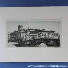 Load image into Gallery viewer, Francis Dodd Etching Ponte di Mezzo Pisa 1915
