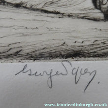 Load image into Gallery viewer, George Soper Original Pencil Signed Etching Harrowing Framed
