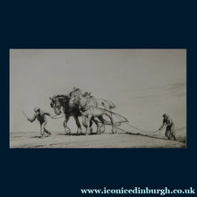 Load image into Gallery viewer, Original Etching by GEORGE SOPER (1870 - 1942). Harrowing, 1919. Signed in Pencil
