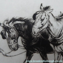 Load image into Gallery viewer, George Soper Original Pencil Signed Etching Harrowing Framed
