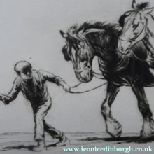 Load image into Gallery viewer, George Soper Original Pencil Signed Etching Harrowing Framed
