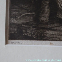 Load image into Gallery viewer, Robert Sargent Austin Man with Crucifix 1924 Etching Drypoint
