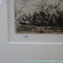 Load image into Gallery viewer, ORIGINAL ETCHING: Carting Hay (1928) by Charles Frederick Tunnicliffe. Pencil Signed &amp; FRAMED
