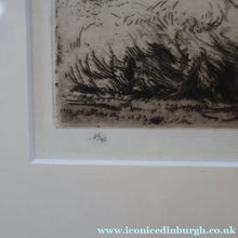 Load image into Gallery viewer, ORIGINAL ETCHING: Carting Hay (1928) by Charles Frederick Tunnicliffe. Pencil Signed &amp; FRAMED
