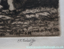 Load image into Gallery viewer, ORIGINAL ETCHING: Carting Hay (1928) by Charles Frederick Tunnicliffe. Pencil Signed &amp; FRAMED
