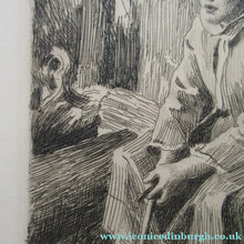 Load image into Gallery viewer, Original Etching &amp; Drypoint by Anders Zorn; 1912. Pencil Signed Entitled Valkulla - International Art

