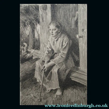 Load image into Gallery viewer, Original Etching &amp; Drypoint  by Anders Zorn; 1912. Pencil Signed Entitled Valkulla
