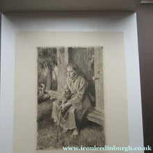 Load image into Gallery viewer, Original Etching by Anders Zorn Pencil Signed Valkulla
