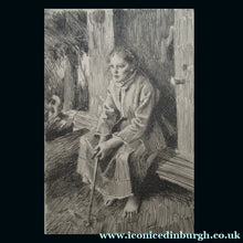 Load image into Gallery viewer, Original Etching &amp; Drypoint  by Anders Zorn; 1912. Pencil Signed Entitled Valkulla
