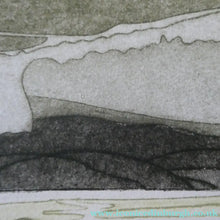 Load image into Gallery viewer, ORIGINAL ETCHING: John Brunsdon (1933 - 2014). Cloudbreak over Snowden, Wales
