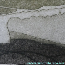 Load image into Gallery viewer, ORIGINAL ETCHING: John Brunsdon (1933 - 2014). Cloudbreak over Snowden, Wales
