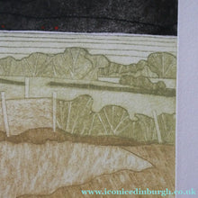 Load image into Gallery viewer, ORIGINAL ETCHING: John Brunsdon (1933 - 2014). Cloudbreak over Snowden, Wales
