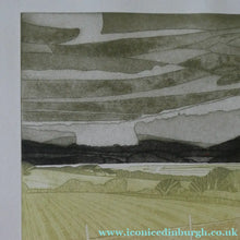 Load image into Gallery viewer, ORIGINAL ETCHING: John Brunsdon (1933 - 2014). Cloudbreak over Snowden, Wales
