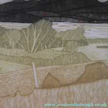 Load image into Gallery viewer, ORIGINAL ETCHING: John Brunsdon (1933 - 2014). Cloudbreak over Snowden, Wales
