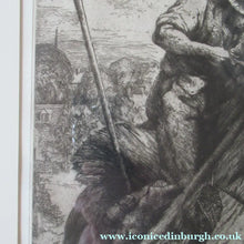 Load image into Gallery viewer, Charles Tunnicliffe Pencil Signed Etching The Thatcher 1927
