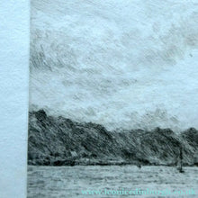 Load image into Gallery viewer, ORIGINAL ETCHING: William Lionel Wyllie (1851 – 1931)  THE OBAN REGATTA. Pencil Signed (1921)
