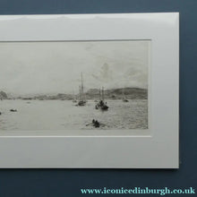 Load image into Gallery viewer, ORIGINAL ETCHING: William Lionel Wyllie (1851 – 1931)  THE OBAN REGATTA. Pencil Signed (1921)
