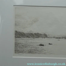 Load image into Gallery viewer, ORIGINAL ETCHING: William Lionel Wyllie (1851 – 1931)  THE OBAN REGATTA. Pencil Signed (1921)
