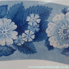 Load image into Gallery viewer, ORIGINAL GEORGIAN Watercolour.  RARE Early 19th Century Grisaille Floral Designs for Plate Border Decorations: C
