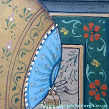 Load image into Gallery viewer, Antique Mughal Style Watercolour on Paper. Courting Couple in the Moonlight
