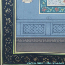 Load image into Gallery viewer, Antique Mughal Style Watercolour on Paper. Courting Couple in the Moonlight
