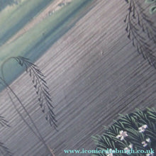Load image into Gallery viewer, Antique Mughal Style Watercolour on Paper. Courting Couple in the Moonlight
