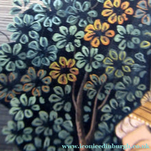 Load image into Gallery viewer, Antique Mughal Style Watercolour on Paper. Courting Couple in the Moonlight
