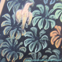 Load image into Gallery viewer, Mughal Style Indian Watercolour Painting on Paper. Romantic Couple Walking in a Garden
