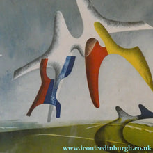 Load image into Gallery viewer, Original JOHN TUNNARD Lithograph (1947) Entitled Holiday. Baynard Press for School Prints Ltd (London) Issue
