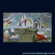 Load image into Gallery viewer, Original JOHN TUNNARD Lithograph (1947) Entitled Holiday. Baynard Press for School Prints Ltd  (London) Issue
