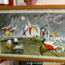 Load image into Gallery viewer, Original JOHN TUNNARD Lithograph (1947) Entitled Holiday. Baynard Press for School Prints Ltd (London) Issue
