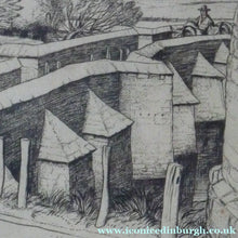 Load image into Gallery viewer, ORIGINAL Line Engraving by Robert Sargent Austin. The Pack Bridge, Aylestone, Leicestershire. Pencil signed and dated 1926
