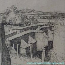 Load image into Gallery viewer, ORIGINAL Line Engraving by Robert Sargent Austin. The Pack Bridge, Aylestone, Leicestershire. Pencil signed and dated 1926
