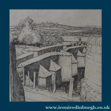 Load image into Gallery viewer, ORIGINAL Line Engraving by Robert Sargent Austin. The Pack Bridge, Aylestone, Leicestershire. Pencil signed and dated 1926

