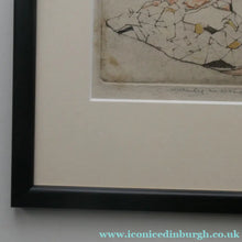Load image into Gallery viewer, Original Pencil Signed Colour Etching &amp; Aquatint by William Lee Hankey. The Patchwork Quilt; c 1910. FRAMED
