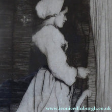 Load image into Gallery viewer, William Lee Hankey Etching Drypoint The Prayer Breton Peasant Girl
