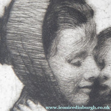 Load image into Gallery viewer, Original Pencil Signed Etching: William Lee Hankey. Mother and Child; 1920s

