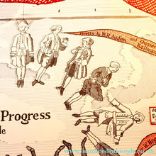Load image into Gallery viewer, 1980s DAVID HOCKNEY "A Rake's Progress" Poster for "An Exhibition of Costume Drawings at the Ashmolean Museum"

