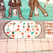 Load image into Gallery viewer, 1980s DAVID HOCKNEY "A Rake's Progress" Poster for "An Exhibition of Costume Drawings at the Ashmolean Museum"
