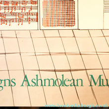 Load image into Gallery viewer, 1980s DAVID HOCKNEY "A Rake's Progress" Poster for "An Exhibition of Costume Drawings at the Ashmolean Museum"
