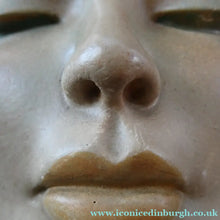 Load image into Gallery viewer, Art Deco 1930s Wall Mask G. Leonardi Hollywood Glamour Marlene Dietrich Style Portrai

